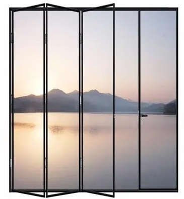 果洛极窄折叠门